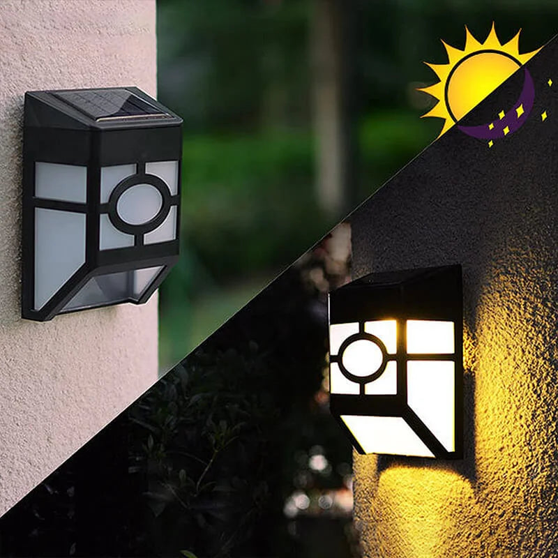 Solar - LED Wall Light (2 Packs)