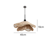 WabiRope Aura: Nordic Wabi Sabi Hemp Rope LED Pendant Light