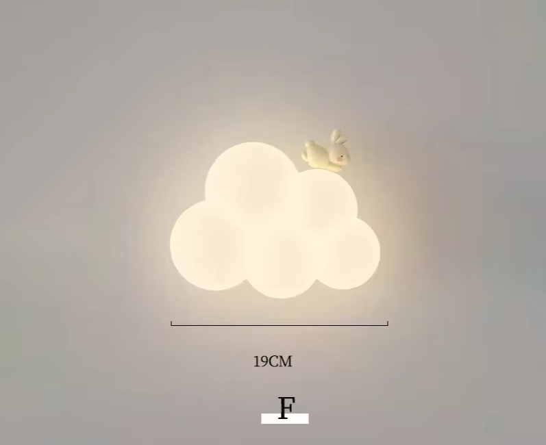 WonderGlow Minimalist LED Wall Lamp for Kids