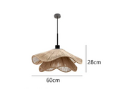 WabiRope Aura: Nordic Wabi Sabi Hemp Rope LED Pendant Light