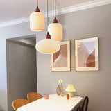Ceramic White Pendant Lamp For The Living Room