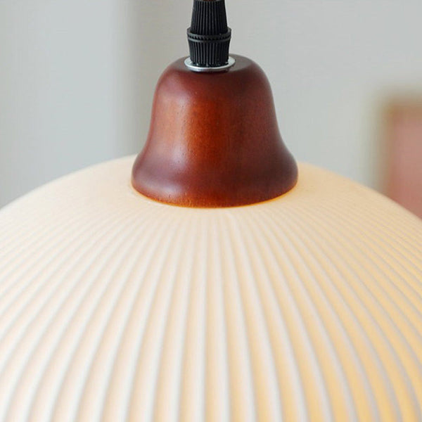 Ceramic White Pendant Lamp For The Living Room