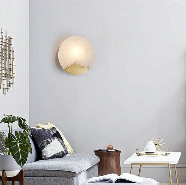 Scandinavian Minimalist Marble Wall Lamp