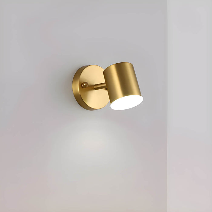 Nordic Copper LED Wall Lights