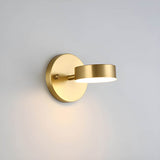 Scandinavian Copper LED Wall Lamps