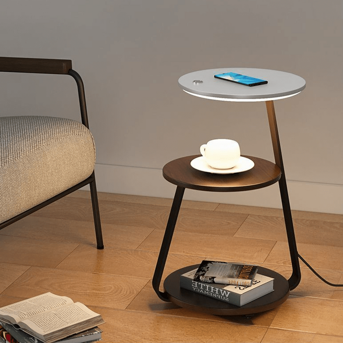 Signature | Side Table With Built-in Lighting