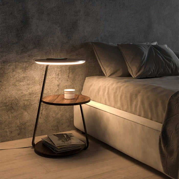 Signature | Side Table With Built-in Lighting