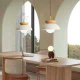 Nordic Half-Wood Pendant Light